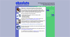 Desktop Screenshot of absoluterecruitmentsolutions.com